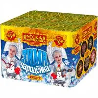 Салют Зима-чародейка New РС6021 купить от производителя Русская Пиротехника — Щёлково