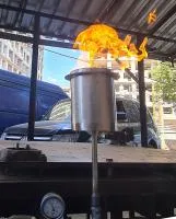 Газовая горелка ГВД 379 10 89 00 ПС (514271) монтаж вечный огонь ø 154 мм. ветроустойчивая  в Щёлково