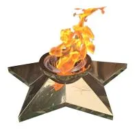 Звезда с газовой горелкой (518315) сертификат комплект горелка ГВД 379 10 89 00 ПС вечный огонь ø 600 мм. пустотелая  в Щёлково