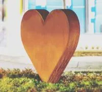 Кортеновская сталь скульптура сердце (518279) монтаж арт-объект  в Щёлково