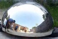 Полусфера ø 1500 нержавеющая сталь (207298) сертификат промоборудование мм.  в Щёлково