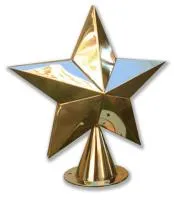 Звезда двусторонне выпуклая ø 350 (517612) сертификат на обелиск - стела памятник мм. пустотелая  в Щёлково