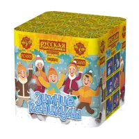 Салют Зимние каникулы 36 РС6005 купить от производителя Русская Пиротехника — Щёлково