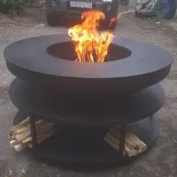 Стол для костра поленница (197212) поставка все ø 1000 мм. универсальная  в Щёлково