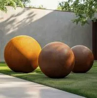 Сферы - кортеновская сталь (518956) ∅ 1500 мм. Щёлково