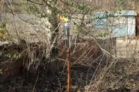 Факел садовый нержавеющая сталь (197219) поставка ø 65 мм. ветроустойчивая  в Щёлково