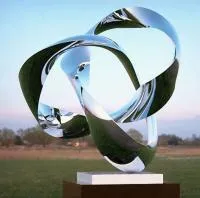 Кольца из нержавеющей стали скульптура (518288) производство арт-объект  в Щёлково