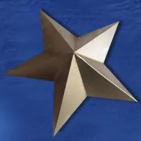 Звезда на обелиск латунь (197203) поставка - стела памятник ø 600 мм. пустотелая  в Щёлково