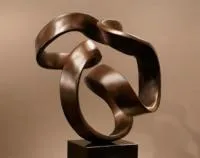 Кольцо из бронзы скульптура (518289) монтаж арт-объект  в Щёлково