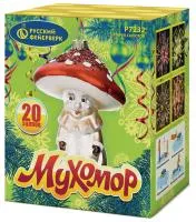 Батарея салютов Мухомор. Купить Батарея салютов Мухомор Р7232 — магазин продажа салютов недорого —  Щёлково, производитель Русский фейерверк - Русская пиротехника, доставка по России  +7 963 711 89 03 — Щёлково | shchyolkovo.piroclub.ru