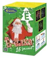 Батарея салютов Ё-Ёлка Р7062 купить от производителя Русский Фейерверк — Щёлково