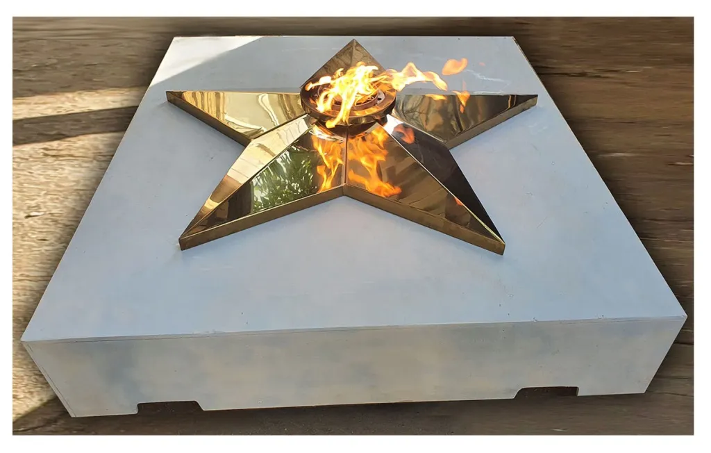 Вечный огонь - переносной модуль вечного огня Щёлково